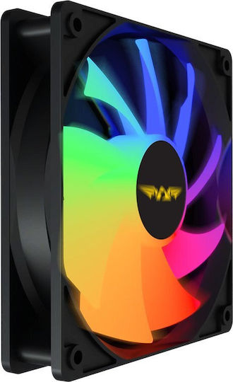 6000 Pro Case Fan 120mm (1200rpm / 33.84cfm) with ARGB Lighting and 4-Pin Molex / 4-Pin PWM Connection 4pcs
