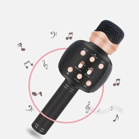 Andowl Microfon Karaoke Wireless Q-M2911 Q-M2911 Negru