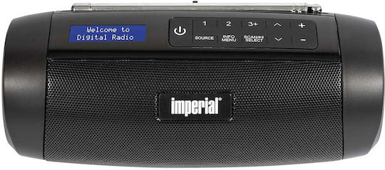 Imperial AV Dabman Επιτραπέζιο Ραδιόφωνο Επαναφορτιζόμενο DAB+ Μαύρο