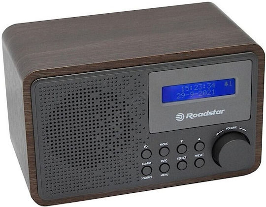 Roadstar HRA-700D+/WD Retro DAB+ Braun