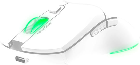 SpeedLink Velox Безжична RGB Геймърска Мишка 4800 DPI Бял