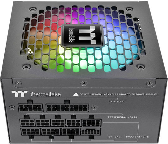 Thermaltake Germanium Pro RGB 750W Μαύρο Τροφοδοτικό Υπολογιστή Full Modular 80 Plus Gold