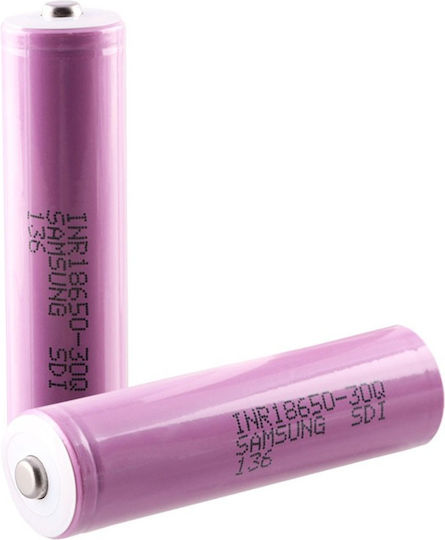 Samsung Wiederaufladbare Batterie 18650 Li-Ion 3000mAh 3.7V 1Stück