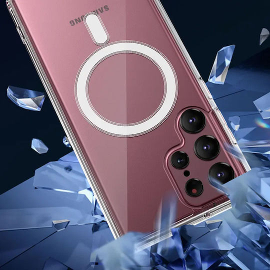 Techsuit Umschlag Rückseite Transparent (Galaxy S24 Ultra)