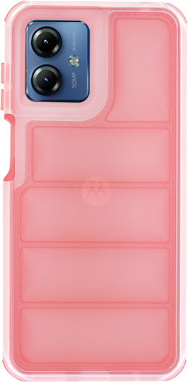 Techsuit Wave Umschlag Rückseite Transparent (Moto G14)