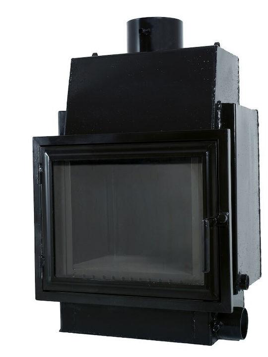 Werstahl ECO 30 Ενεργειακό Τζάκι Ξύλου Καλοριφέρ 30.27kW Ίσιο με Ανοιγόμενη Πόρτα Ανοιχτού Δοχείου