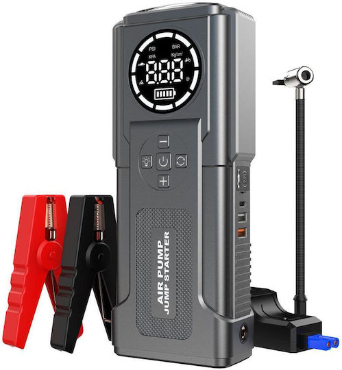 Starter Portabil Baterie Auto și Motocicletă 24000mAh cu Banca de Alimentare USB Pompă Obiectiv 12V