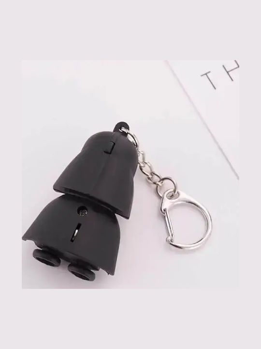 Robot Keychain Light Music 3cm