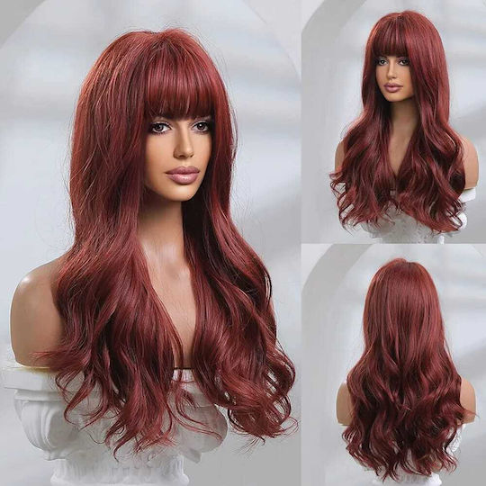 Περούκα Wig με Συνθετική Τρίχα 66cm