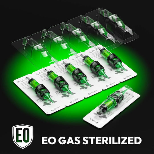 Set 50 Ace Profesionale De Unică Folosință Hawink Pentru Tatuaje #10 Rgb Rotunde 0,30 Mm Bugpin 10 Tipuri Module Ac 3rl 5rl 7rl 9rl 11rl 7rm 9rm 11rm 13rm 15rm Realizate Din Oțel Inoxidabil Accesorii Pentru Începători Artiști En20-fg-50kit-k