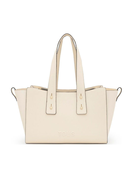 City Xl Back To Basics Damentasche Schultertasche Beige
