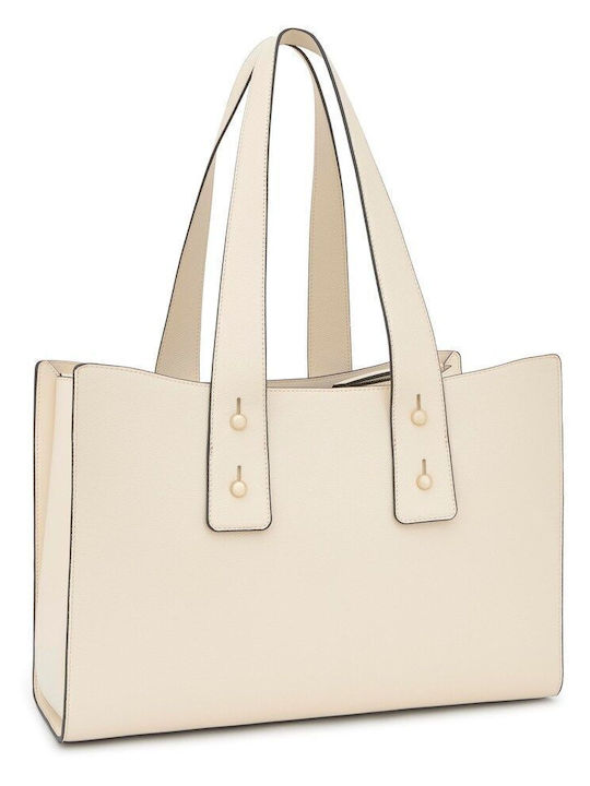 City Xl Back To Basics Damentasche Schultertasche Beige