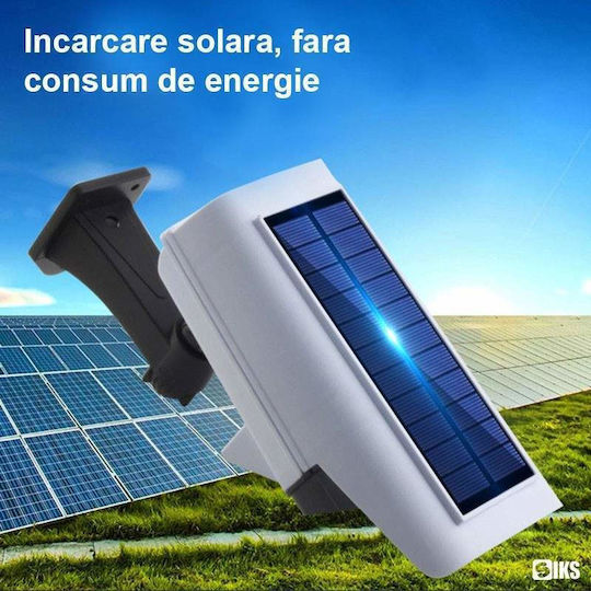 Montat pe perete Lampă Solară cu Senzor de Mișcare și Telecomandă IP65 11bucx9bucx18.5buccm