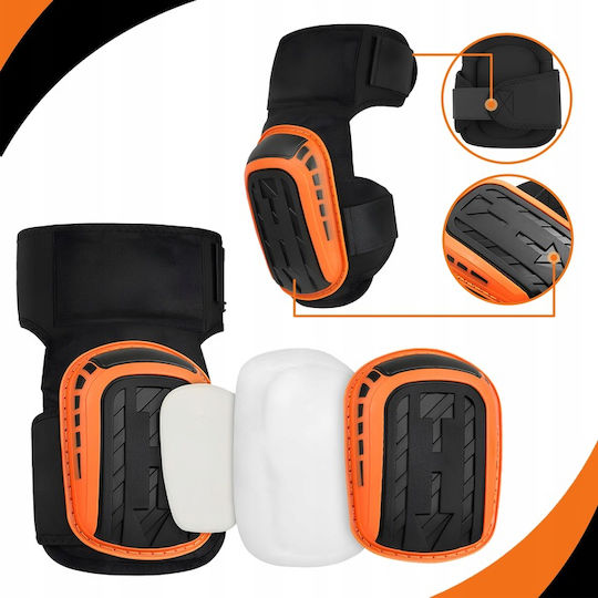 Newevo Genunchiere Premium Pentru Construcții Profesionale Cu Gel Spumă Curele Reglabile Cu Velcro Carcasă Antiderapantă Din Abs Confort Ergonomic Pentru Șantier Grădinărit Montaj Plăci