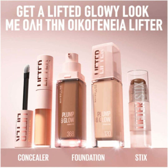 Maybelline Lifter Plump & Glow Liquid Foundation SPF15 102 30ml