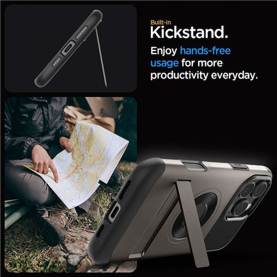 Spigen Slim Back Cover Silicone Gray (iPhone 16 Pro)
