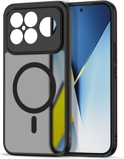 Tech-Protect Magmat Back Cover Silicone / Plastic Black (Poco F8 Ultra)
