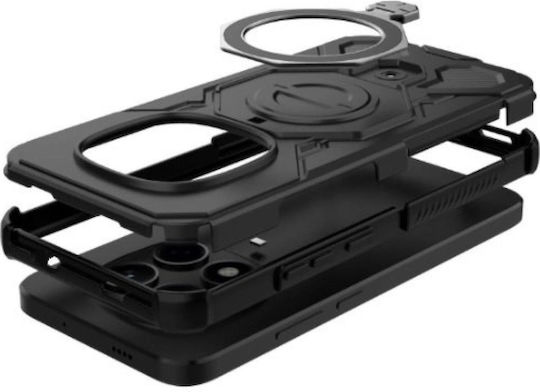 Tech-Protect TacticStand MagSafe Back Cover Σιλικόνης / Πλαστικό Μαύρο (Redmi Note 15 Pro+ / Poco M8 Pro)