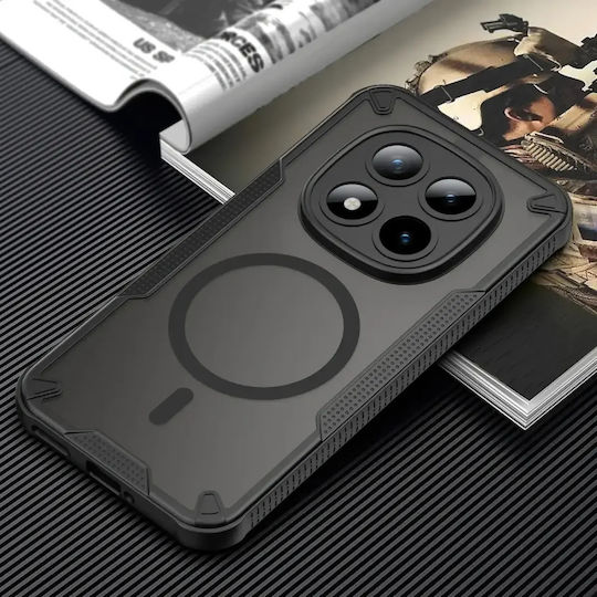 Tech-Protect Robuste Shield Magsafe Umschlag Rückseite Kunststoff Schwarz (Redmi Note 15 Pro+ / Poco M8 Pro)