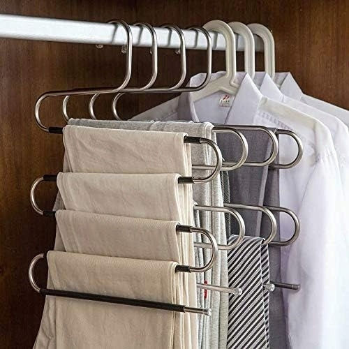 Schrankbügel für Hosen Metallisch Schwarz ZE1AG13QWS7H 1Stück