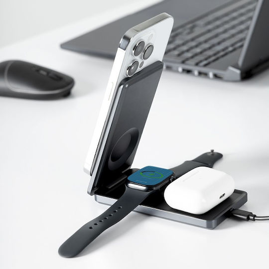 Proove Kabelloses Ladegerät (Qi Pad) 15W Gray (Metal Edge)