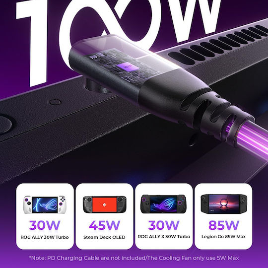 Lisen USB 2.0 Cable USB-C male - USB-C PD Μαύρο