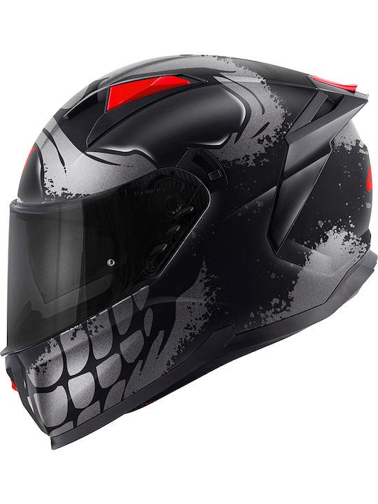 Givi 50.Z Skull Κράνος Μηχανής Full Face ECE 22.06 με Sunvisor
