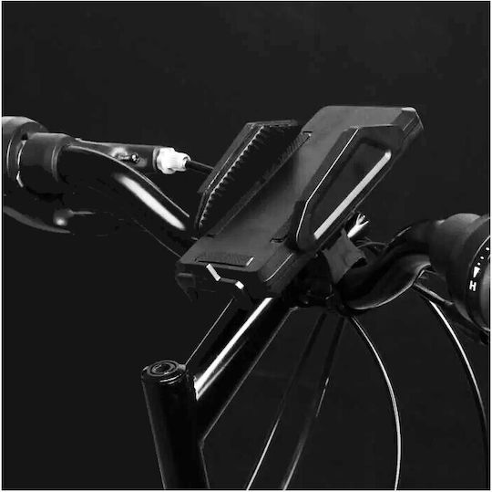 Suport Telefon Bicicletă Lățime Reglabilă 59-98 Mm Prindere Pe Ghidon Negru