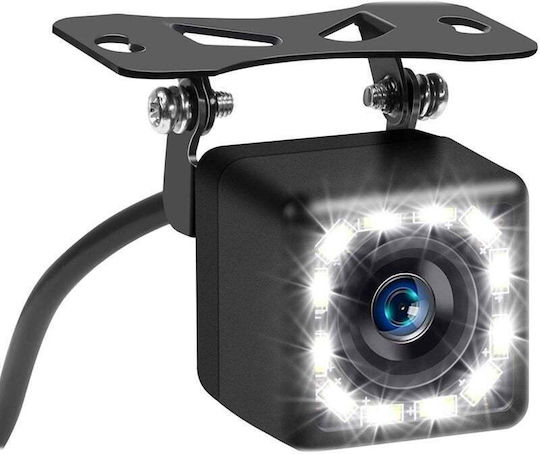 12l Rearview Camera Led Lighting Hd Car Navigation Av Connection Water Dust Resistant Ip66