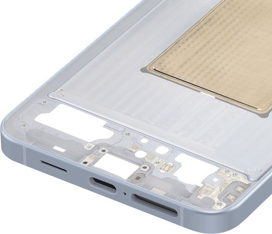 Samsung Original Cadru Central Galaxy S25 Plus Potrivire Precisa Sigura Albastru Deschis