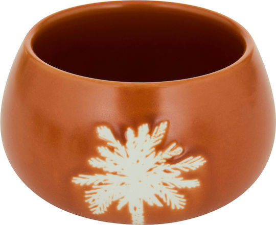 S-d Sunshine Κεραμική Ορντεβιέρα 4 Θέσεων Λευκή Ø26xY8.5cm