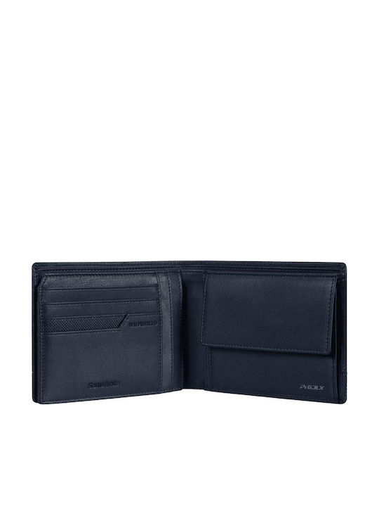 Samsonite Pro-dlx 6 Δερμάτινο Ανδρικό Πορτοφόλι Μπλε Samsonite Pro-dlx 6 Δερμάτινο Ανδρικό Πορτοφόλι Μπλε