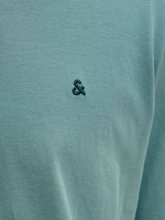 Crew Neck Crew Neck T-shirt Mineral Blue, Green