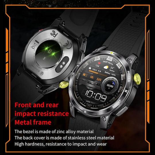 Microwear NX18 Smartwatch with Heart Rate Monitor (Pink)