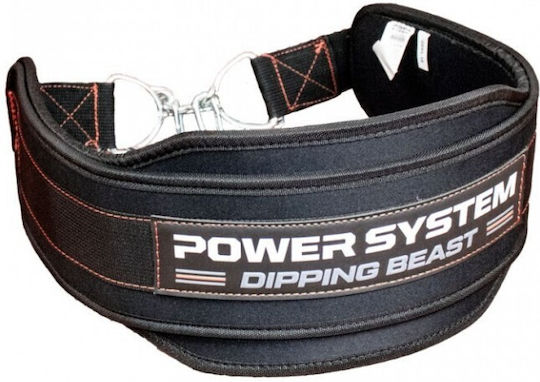 Power System Beast Ps-3860 Synthetic Dipping Belt Black Red
