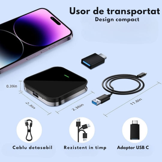 Adaptor Carplay Auto pentru Universal / Inteligent