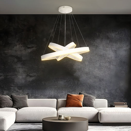 kelvo Venom LED Κρεμαστό Φωτιστικό Λευκό 80x80x80εκ. kelvo Venom LED Κρεμαστό Φωτιστικό Λευκό 80x80x80εκ.
