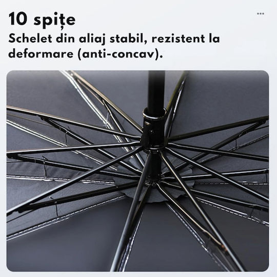 Parasolar Auto Tip Umbrelă Retractabilă Protecție UV Parbriz Auto Pliabil Ușor De Folosit Husă Elegantă Universal Parbriz Auto 140x79 Cm