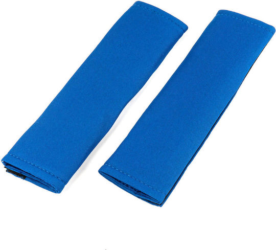 Set 2 Seat Belt Protectors Blue Color