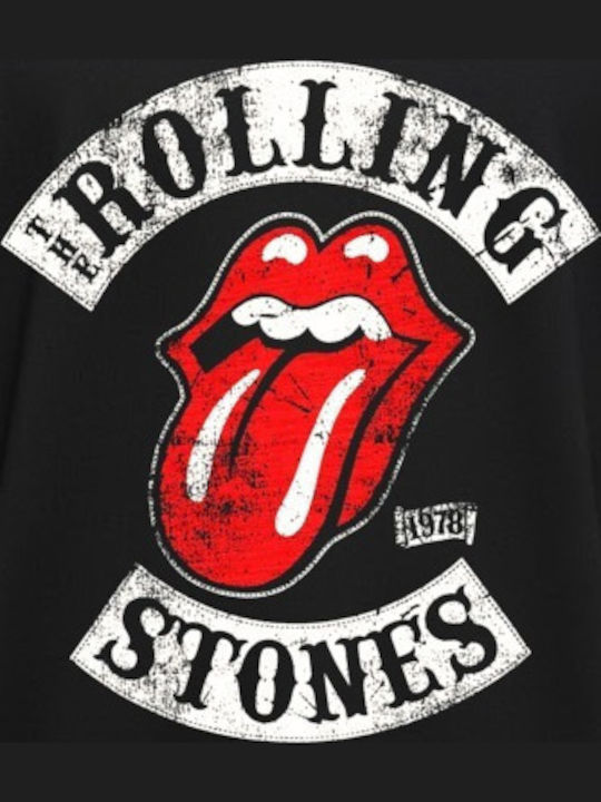 Oversized T-shirt Rolling Stones 2 Rock Avenue Black Oversized T-shirt Rolling Stones 2 Rock Avenue Black