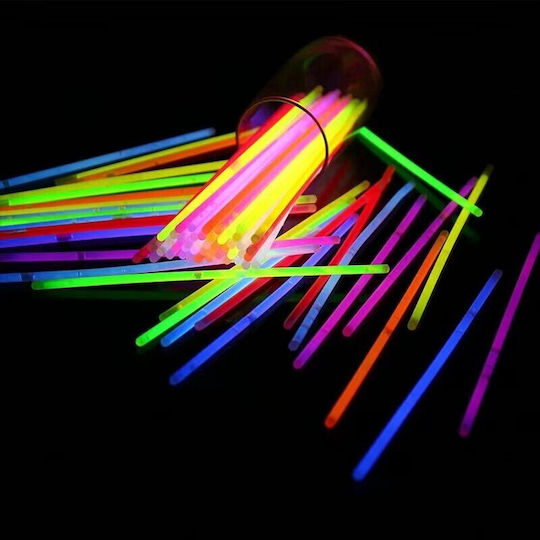 Glow Sticks Bracelets Sticks Various Colors Set 100 Pieces