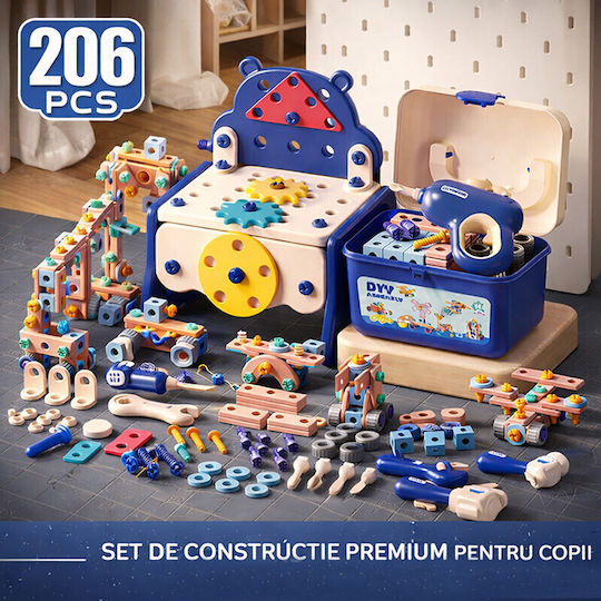 Kids Tool for 3+ Years 206pcs