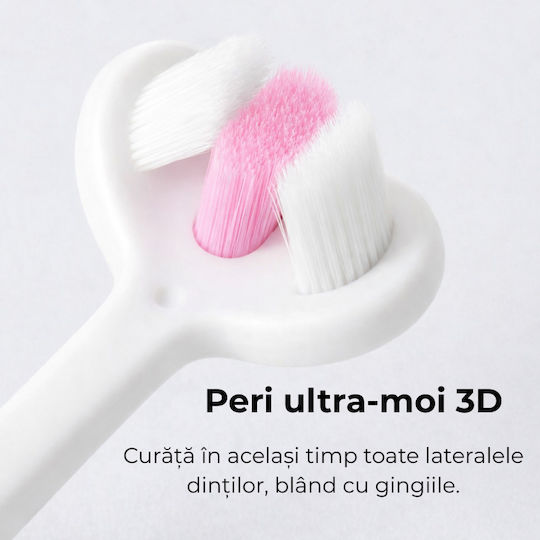 Kidizi Periuță de Dinți pentru Bebeluși pentru 6m+ Roz
