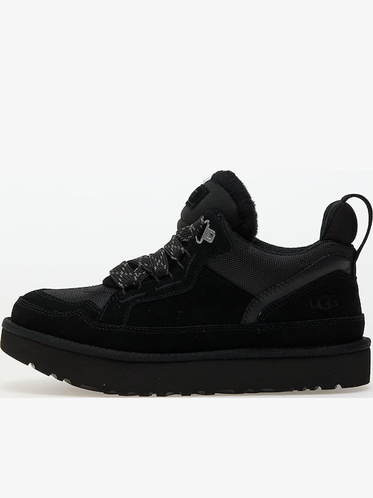 Lowmel Black Μαύρα Ανδρικά Μποτάκια