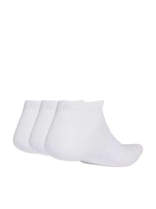 adidas Essentials Αθλητικές Κάλτσες Λευκές 3 Ζεύγη