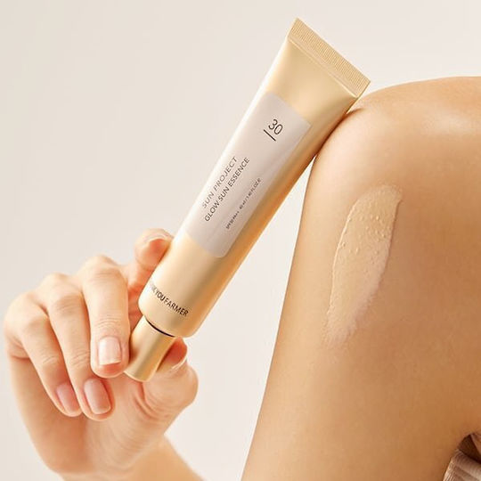 Thank You Farmer Sun Project Glow Sun Essence Αντηλιακό Προσώπου SPF30 με Χρώμα 40ml