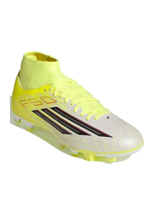 adidas F50 Club Pantofi de Fotbal cu crampoane Galbene