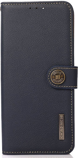 Khazneh Brieftasche Leder Blau (OnePlus 15R)