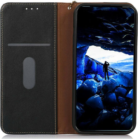 Khazneh Buchen Sie Leder Schwarz (OnePlus 15R)