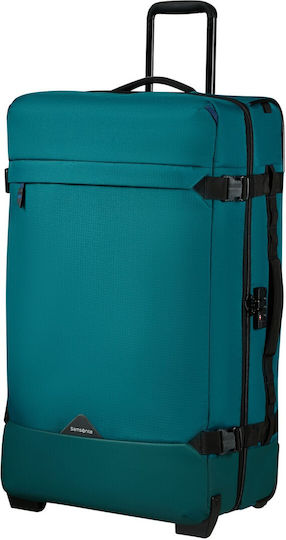 Samsonite Roadseeker Σακ Βουαγιάζ Τιρκουάζ με Ρόδες Υφασμάτινο